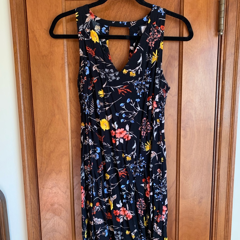 Bright Floral Sheath Dress